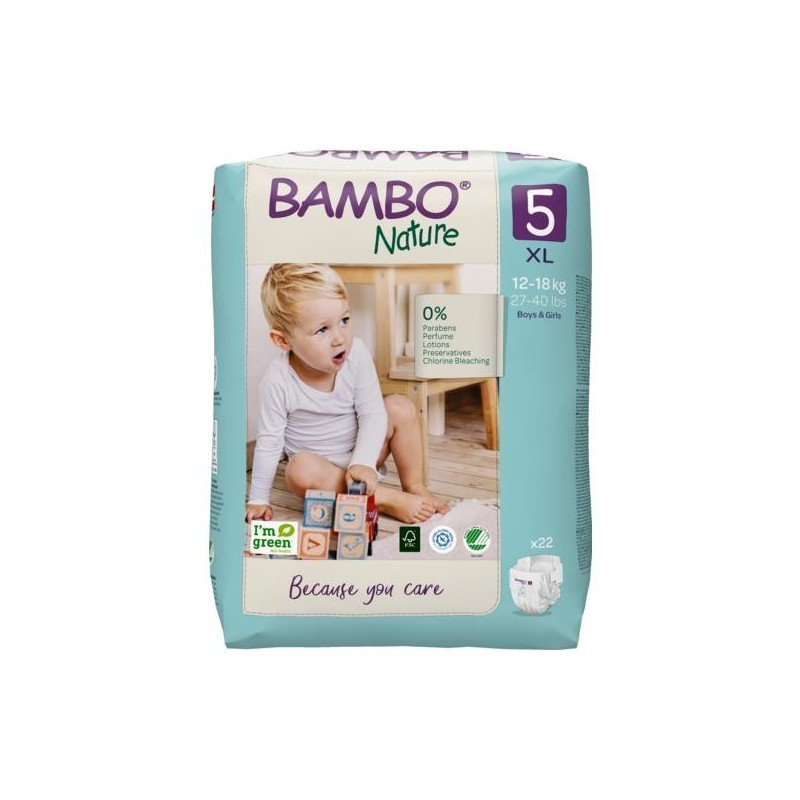 pieluchy bambo nature 4 i 5