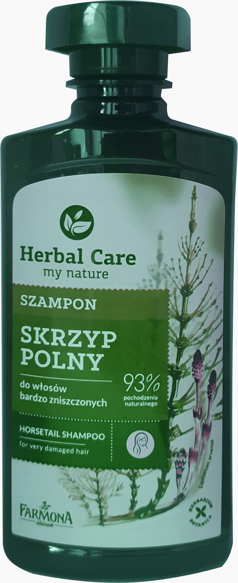 herbal care szampon skrzyp polny 330ml