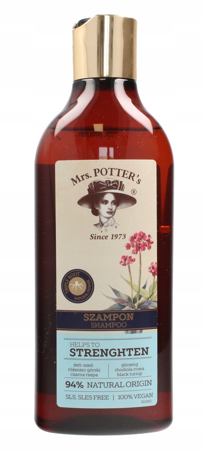 mrs potters triple root szampon opinie