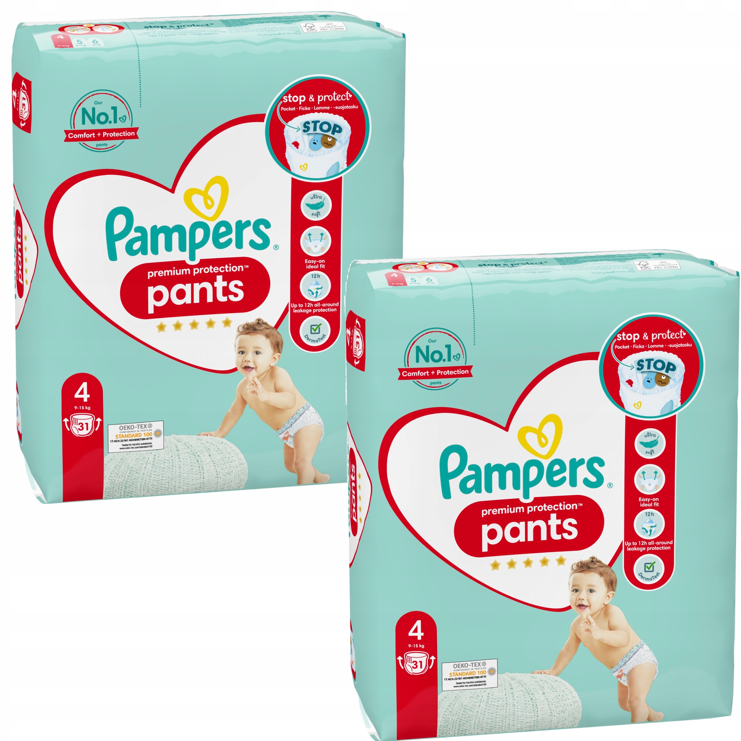 pampers dwupak