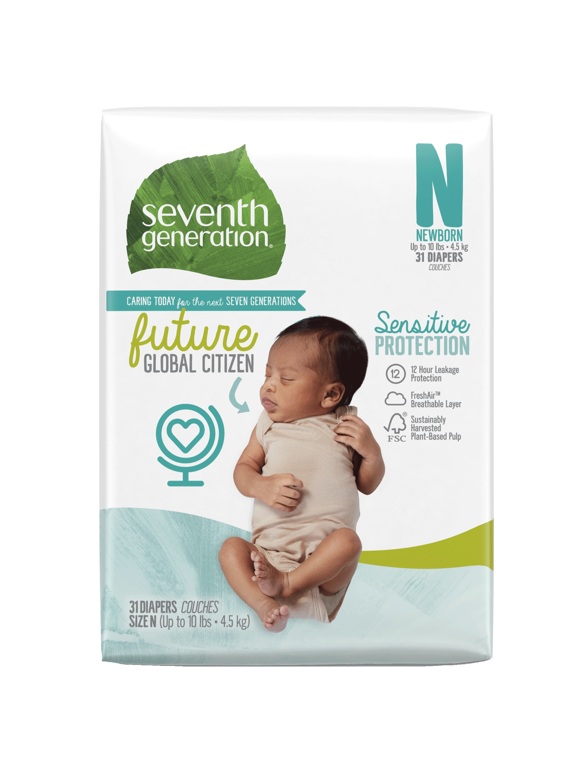 new born pampers transparent