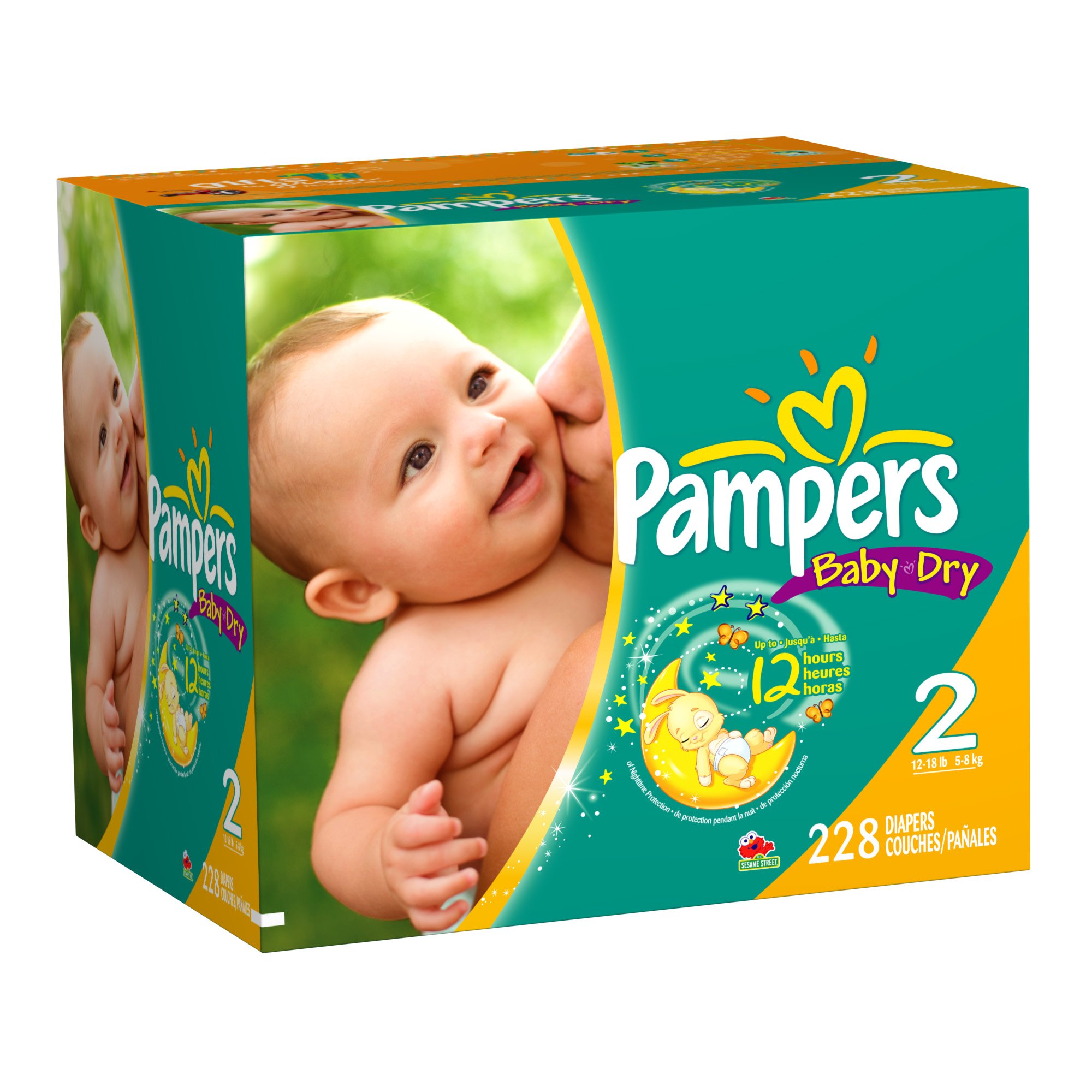 pampers 2 new baby active 228