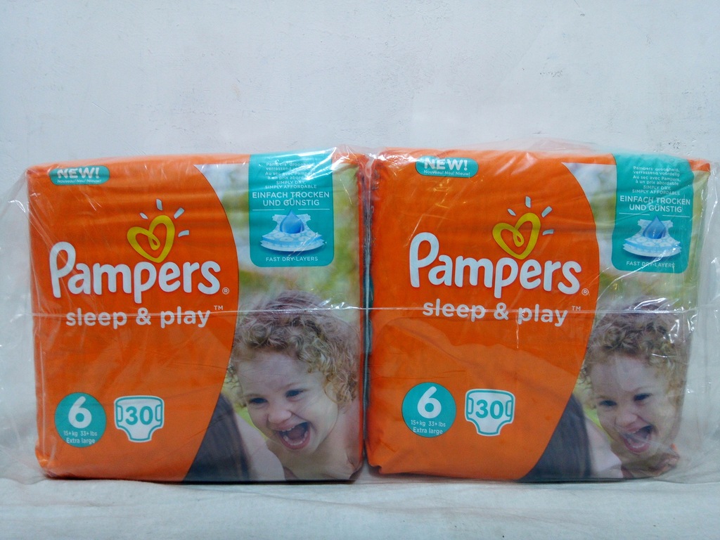 pampers pomaranczowe 6