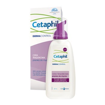 cetaphil dermacontrol pianka do mycia twarzy do cery trądzikowej