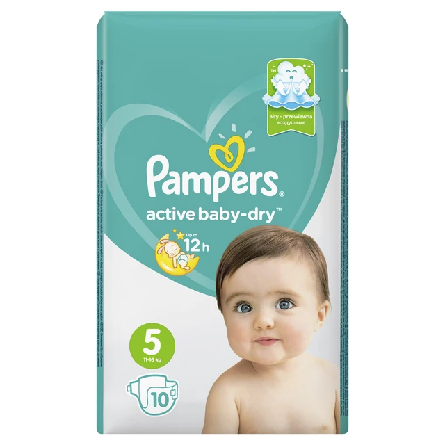 pampers baby active dry 5