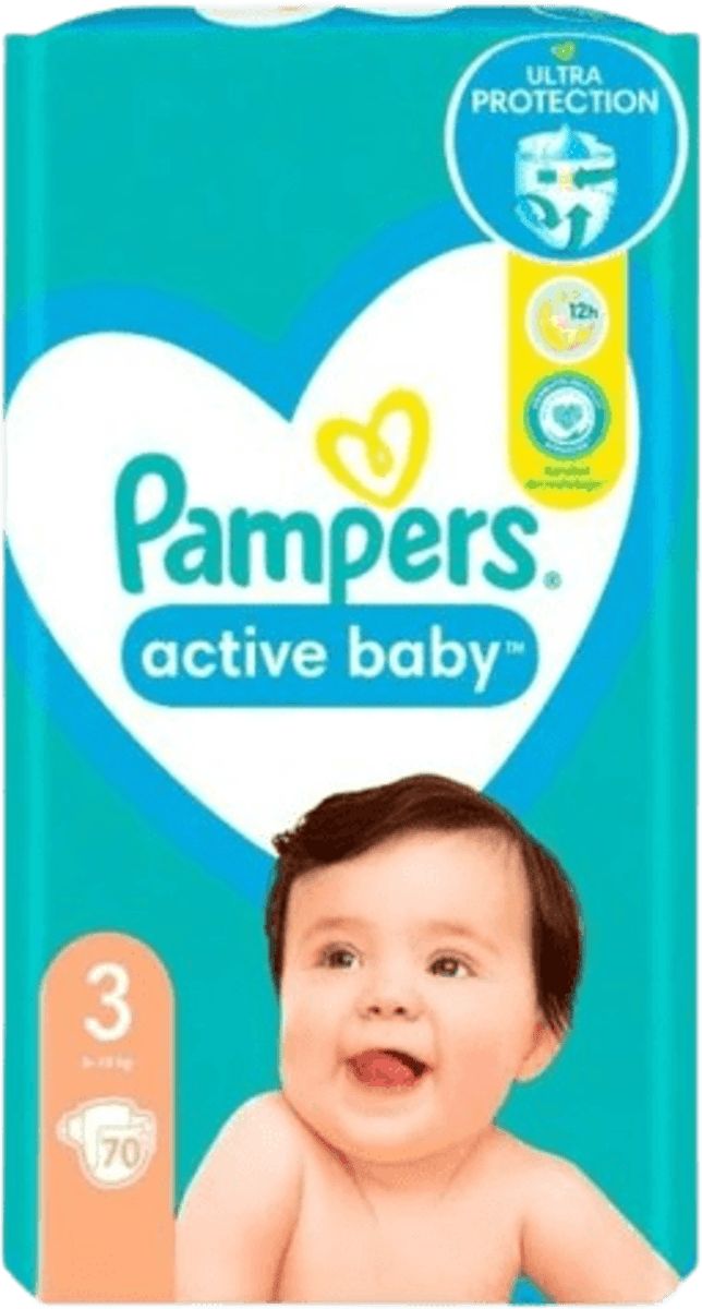 pampers active baby 3 70