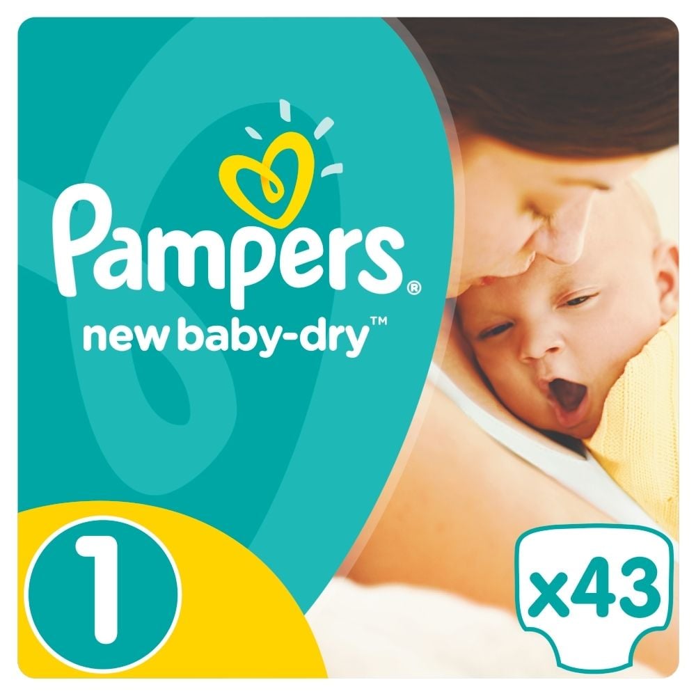 pampers new baby-dry pieluchy 1 newborn