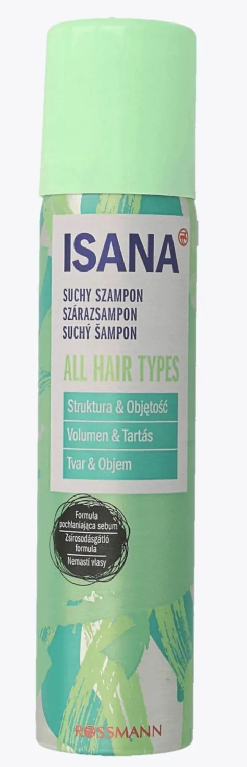 isana suchy szampon all hair types