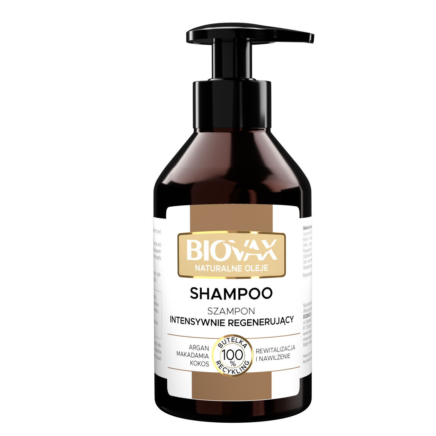 doz biovax szampon argan 400 ml