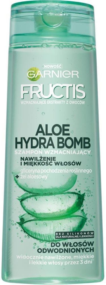 szampon do włosów fructis aloe hydra bomb opinie