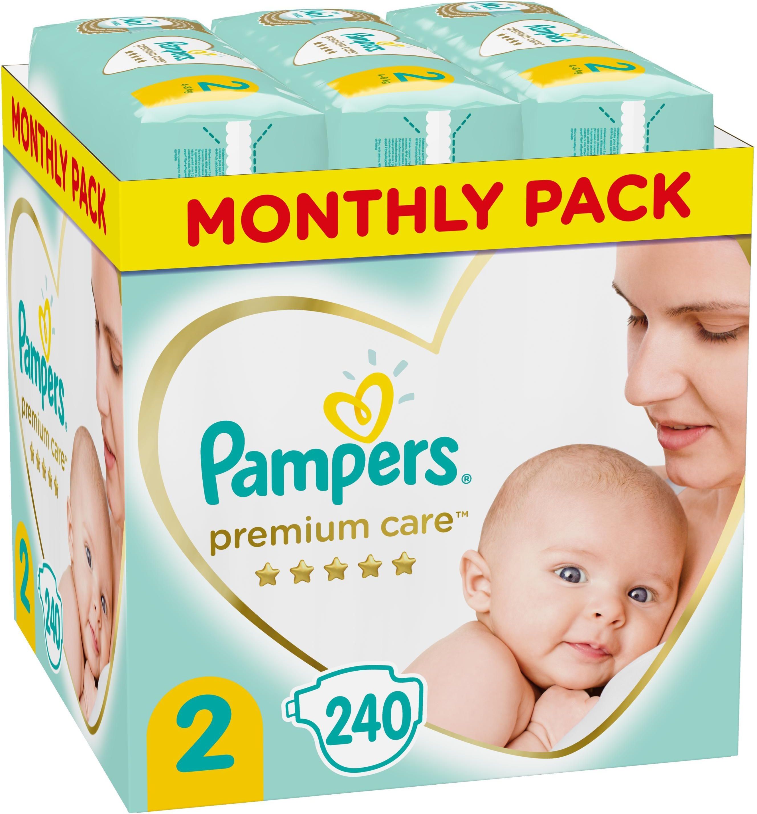 pampers premium care 2 ceneo 240