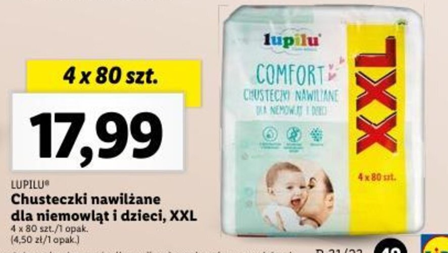 chusteczki nawilżane softino baby lidl