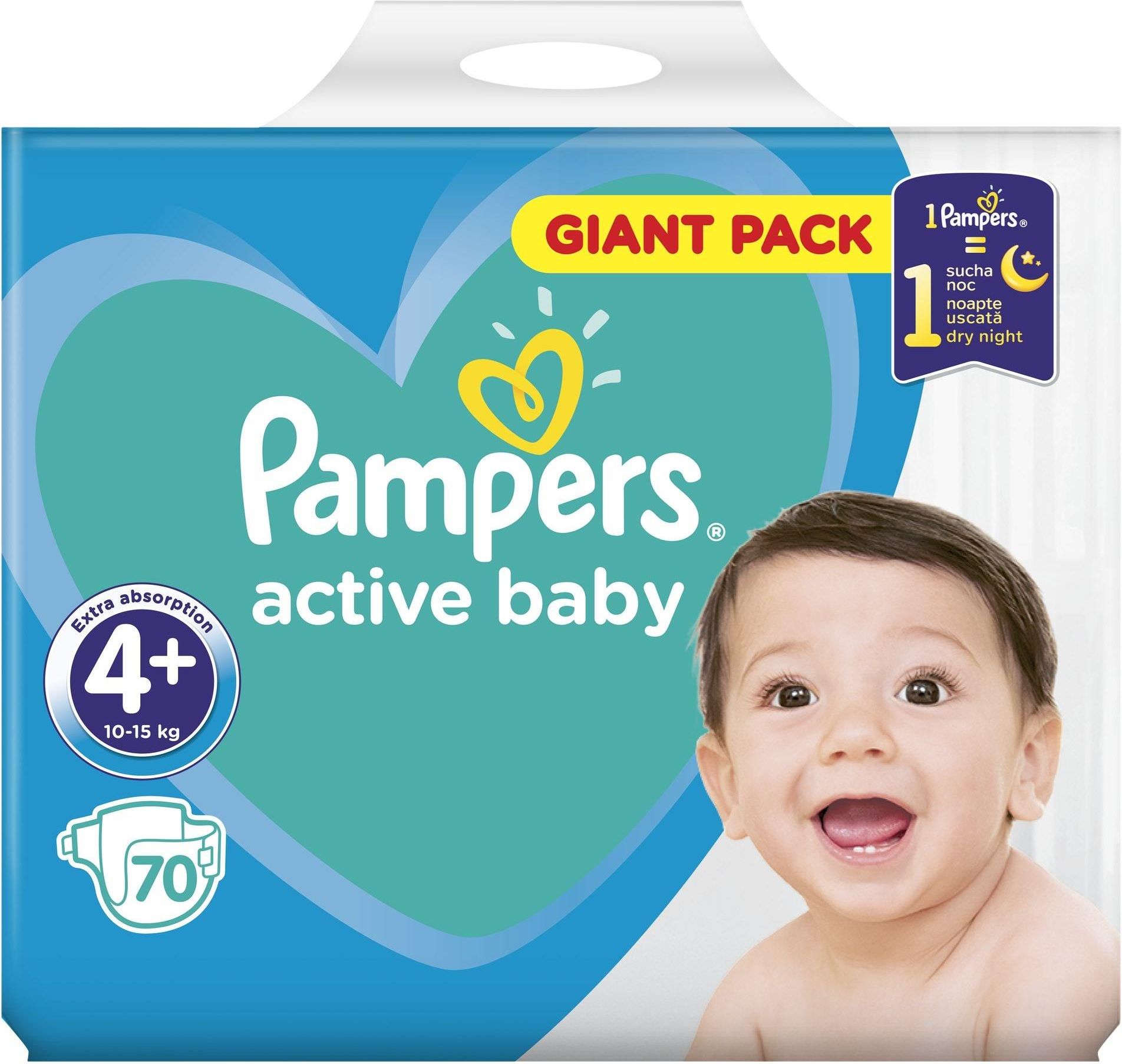 pampers active baby dry 4 ceneo