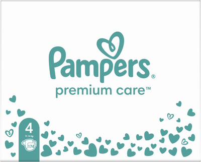 pampers 174szt