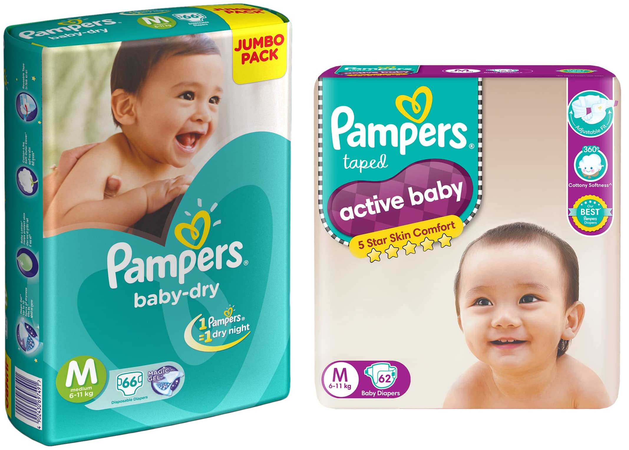 pampers active baby dry najtaniej