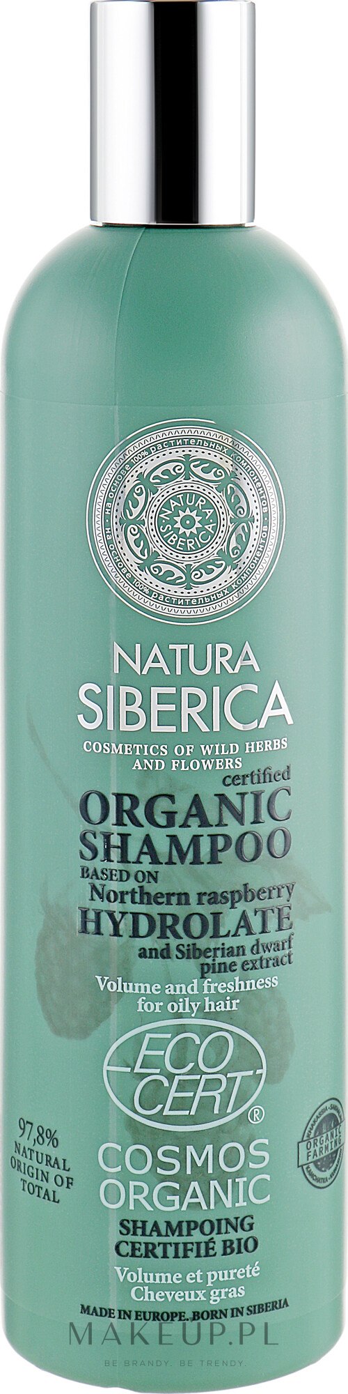 organix cosmetix organiczny szampon do włosów suchych i zniszczonych