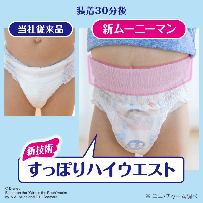 Diapers-panties Moony PL boy 9-14kg