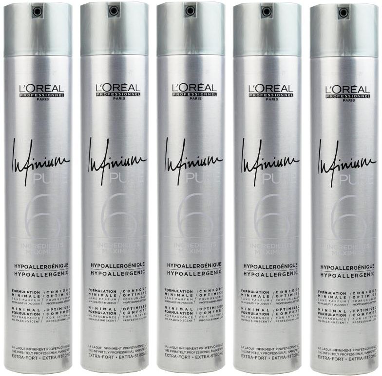 loreal infinium pure soft - lakier do włosów bezzapachowy 500ml