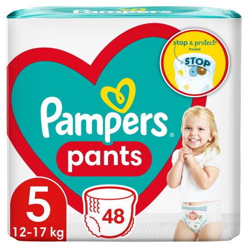 pieluchomajtki pampers junior