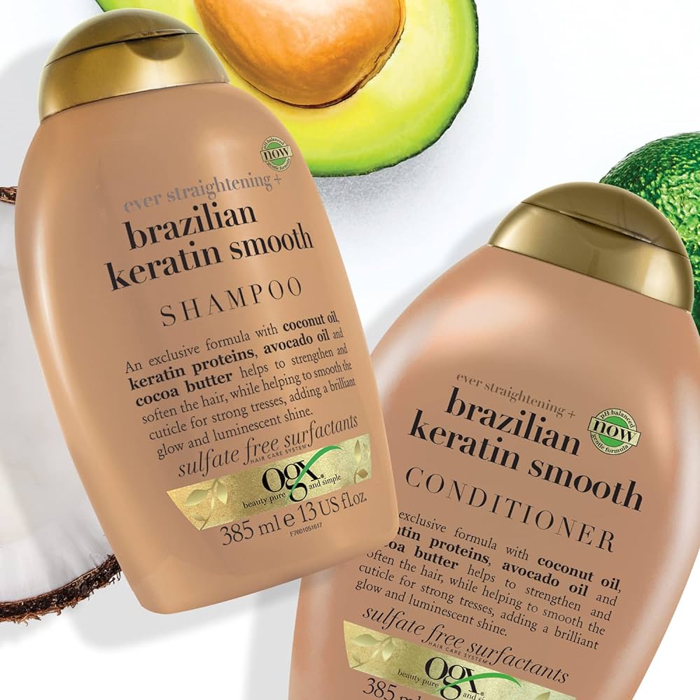 organix brazilian keratin smooth szampon wygładzający z brazylijską keratyną