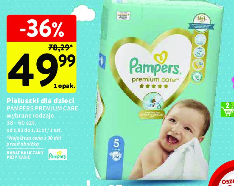 promocja pampers premium care 5