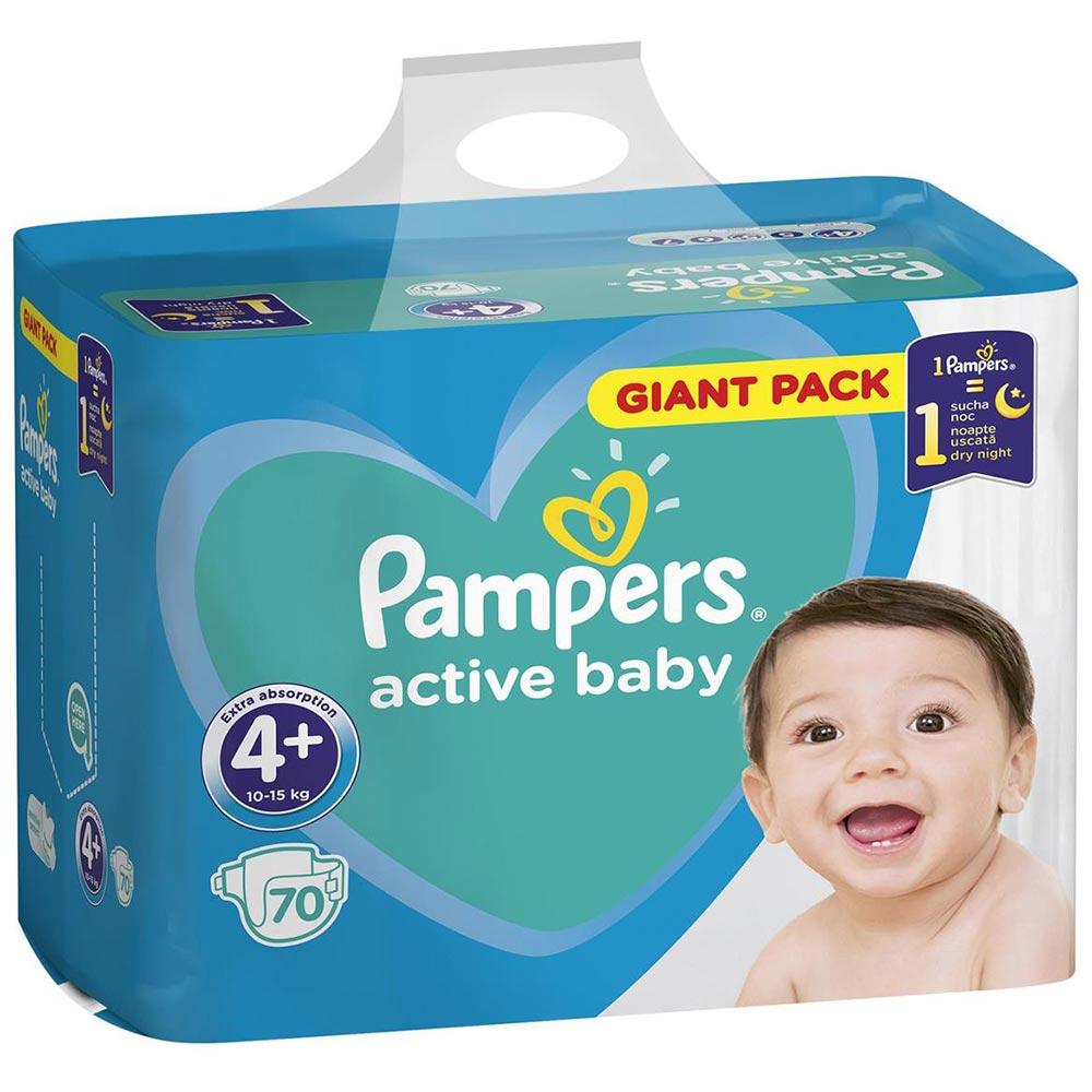 promocja na pampersy pampers 4