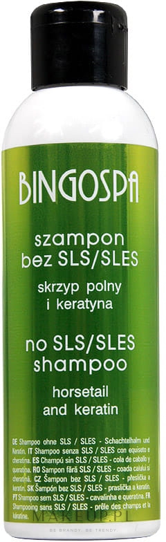 keratin szampon bez sls po zabiegach chemicznych