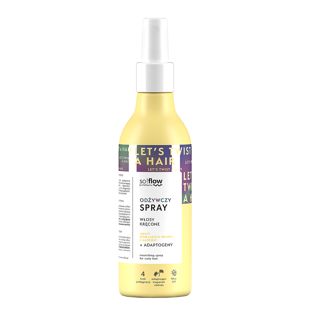 odżywczy spray do włosów olejek