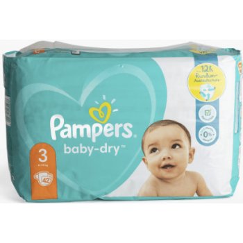 pampers baby dry nimi 42 sztuki cena