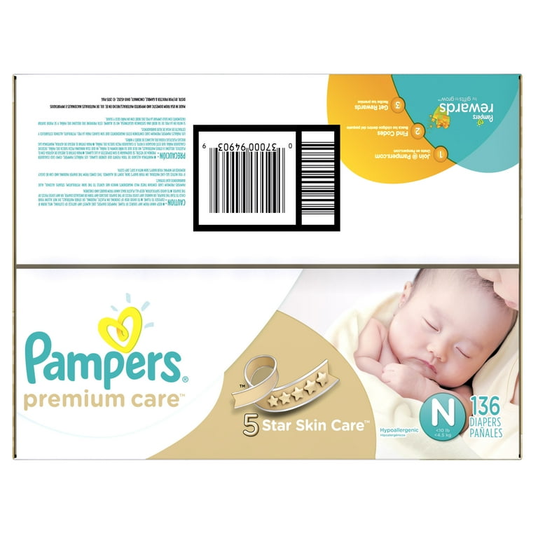 pampers premium care 1 doz