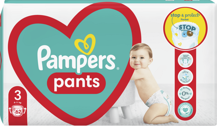 pieluchomajtki pampers rossman za 16.99