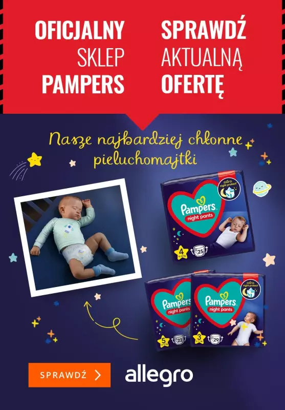 oficjalny sklep pampers allegro