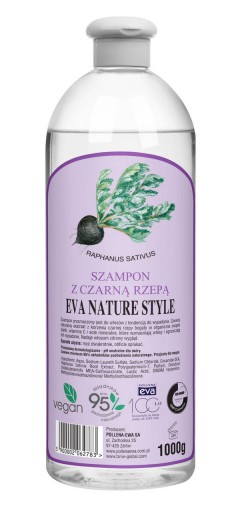 eva nature style szampon z czarna rzepą