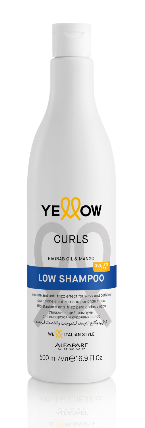 yellow curly szampon do włosów kręconych 500ml