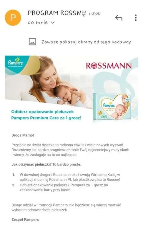 pampers premoum care rossman