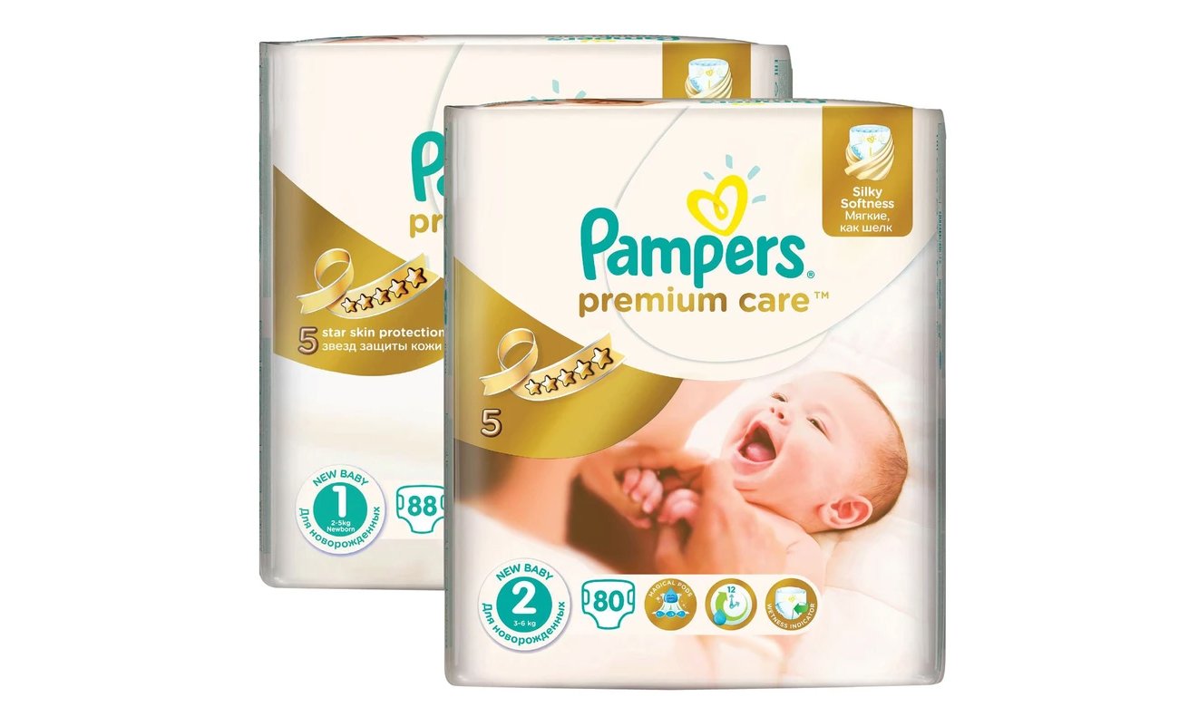 pampers premium care 1 zapas na miesiąc