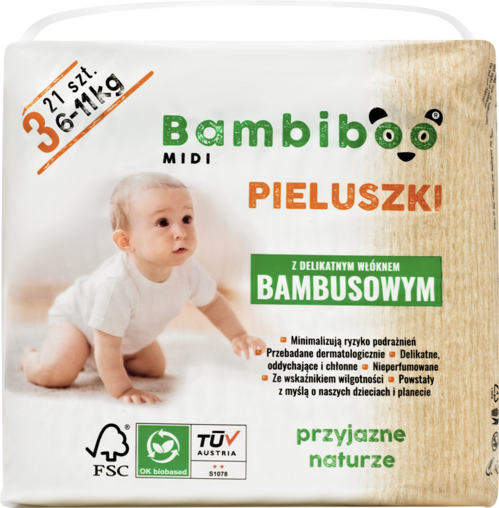 rossman pieluszki bambusowe