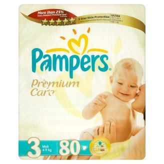 netto pieluchy pampers premium care 3 80 szt cena