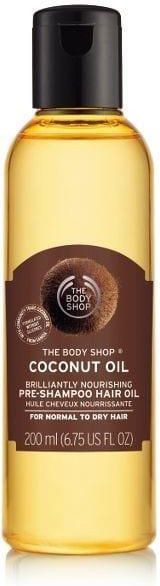 the body shop olejek kokosowy do włosów ceneo