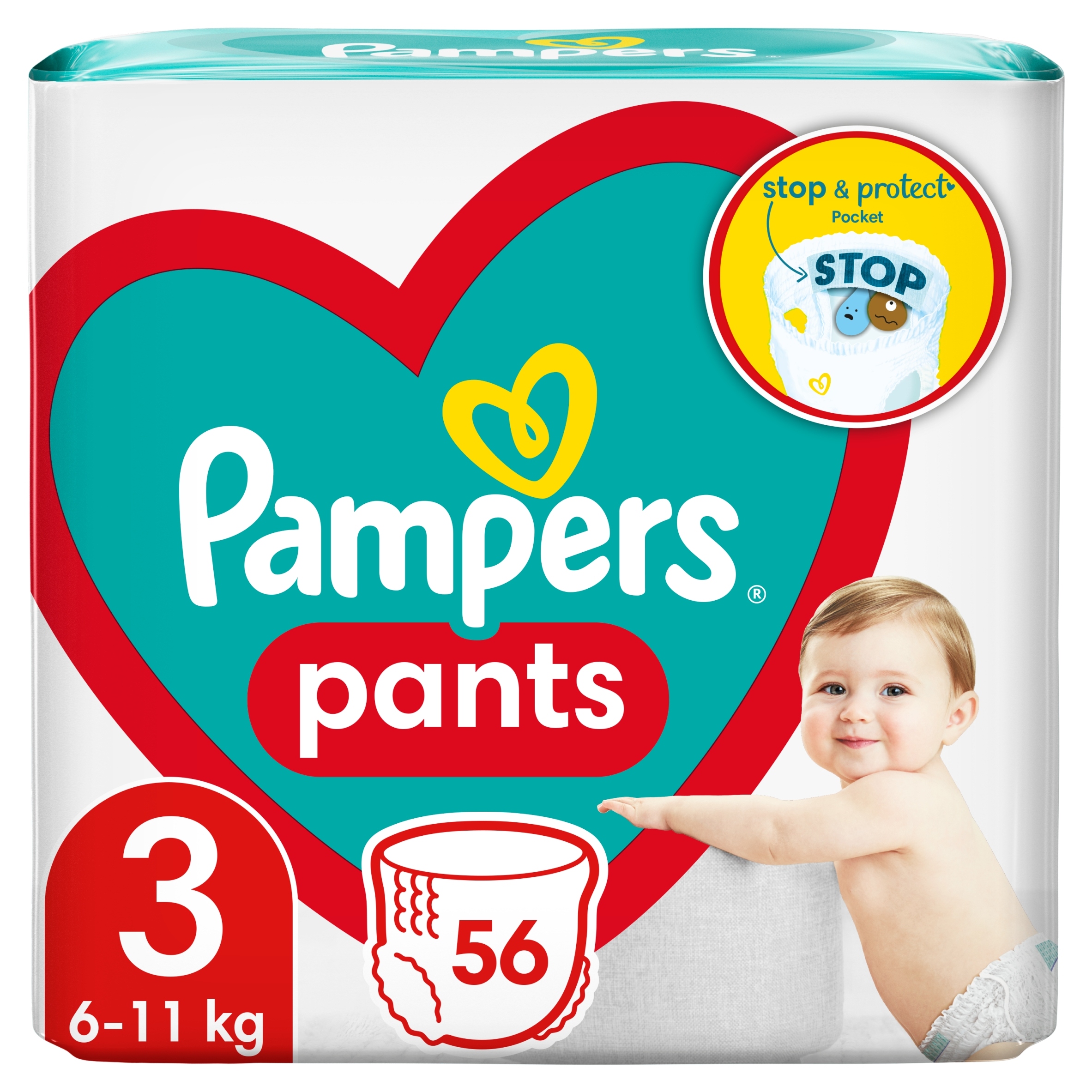 pieluchomajtki pampers pants 12-18