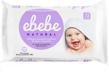 ebebe natural chusteczki nawilżane