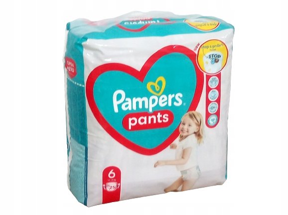 pieluchomajtki pampers 6 wyglad