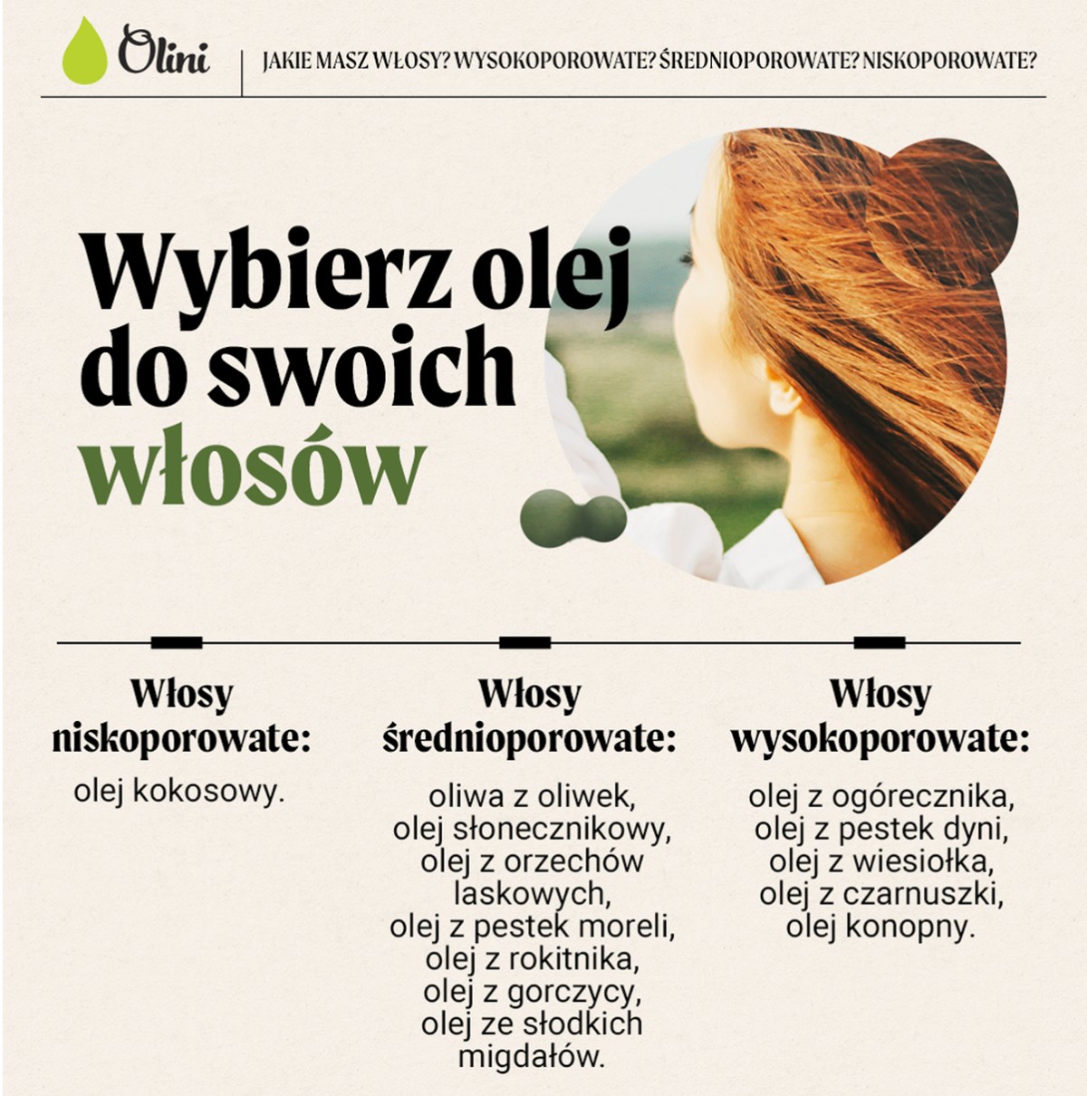 jaki olejek do jakich włosów