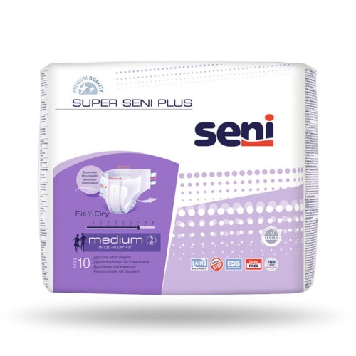 pieluchy super seni plus 2 medium 30 szt