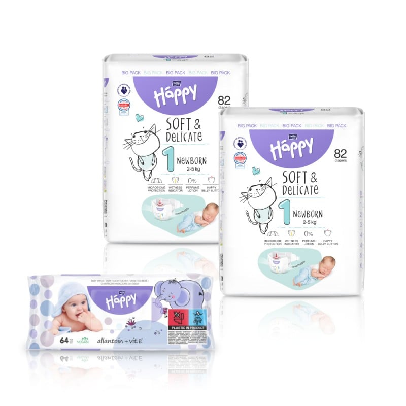 happy pieluchy 1 newborn 2-5kg wycięcie na pępek opinie