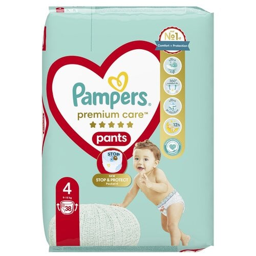 pieluchomajtki pampers premium care 168