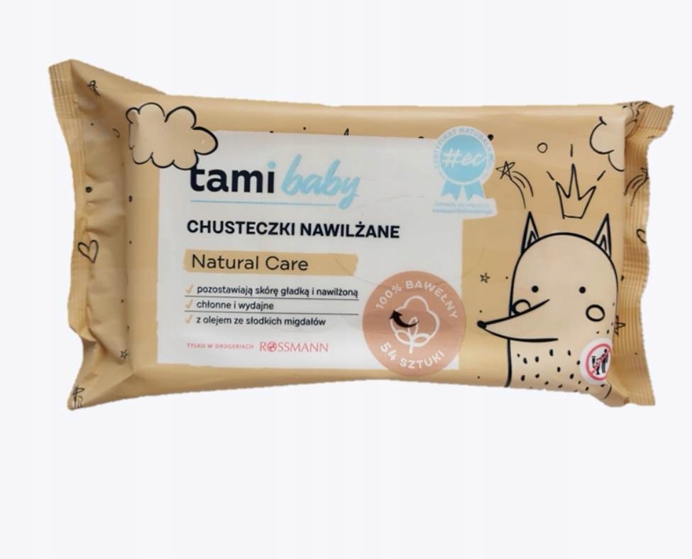 chusteczki nawilżane tami natural care cena