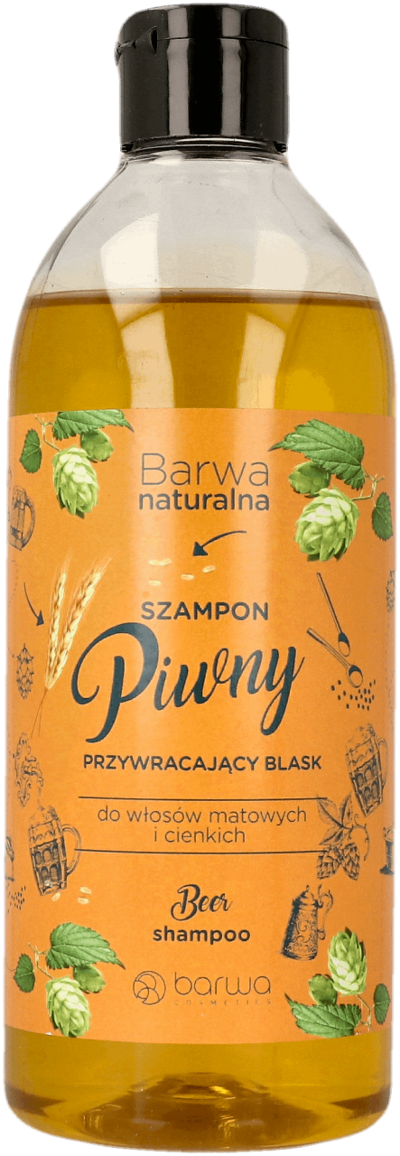 piwny szampon do włosów