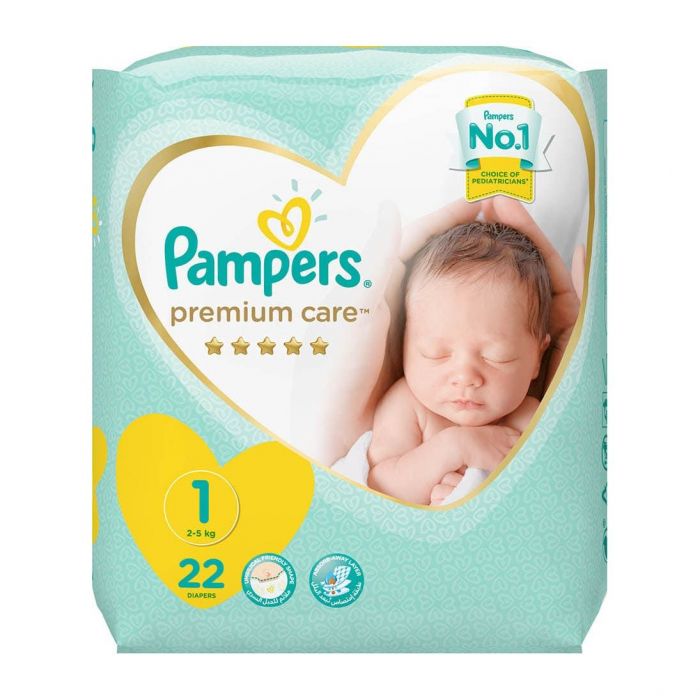 pampers premium care 1 2-5kg 88szt