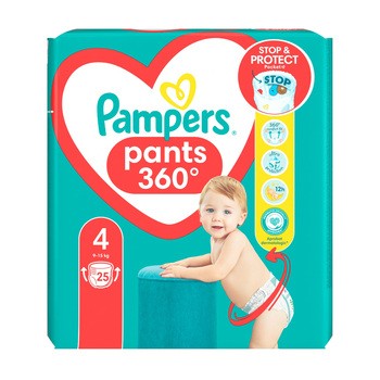 pampers pants pieluchomajtki 4 9-15 kg 52 szt